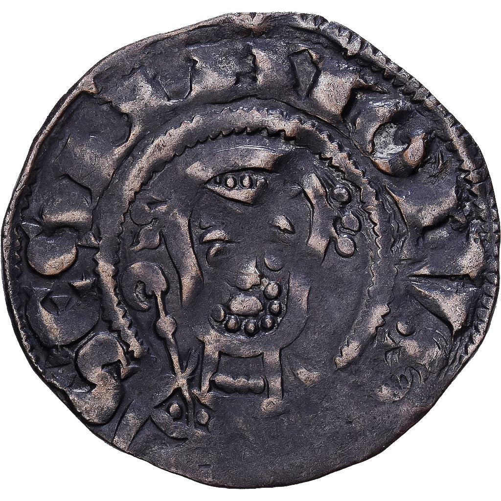 Souvigny Priory, Denarius, 1180-1213, Souvigny, Zilver, FR