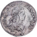 Francia, Louis XV, 1/2 Écu de France, 1721, Lille, reformed, Plata, MBC