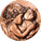 France, Medal, 1996, Bronze, Arlaud, Unicef, MS(63)