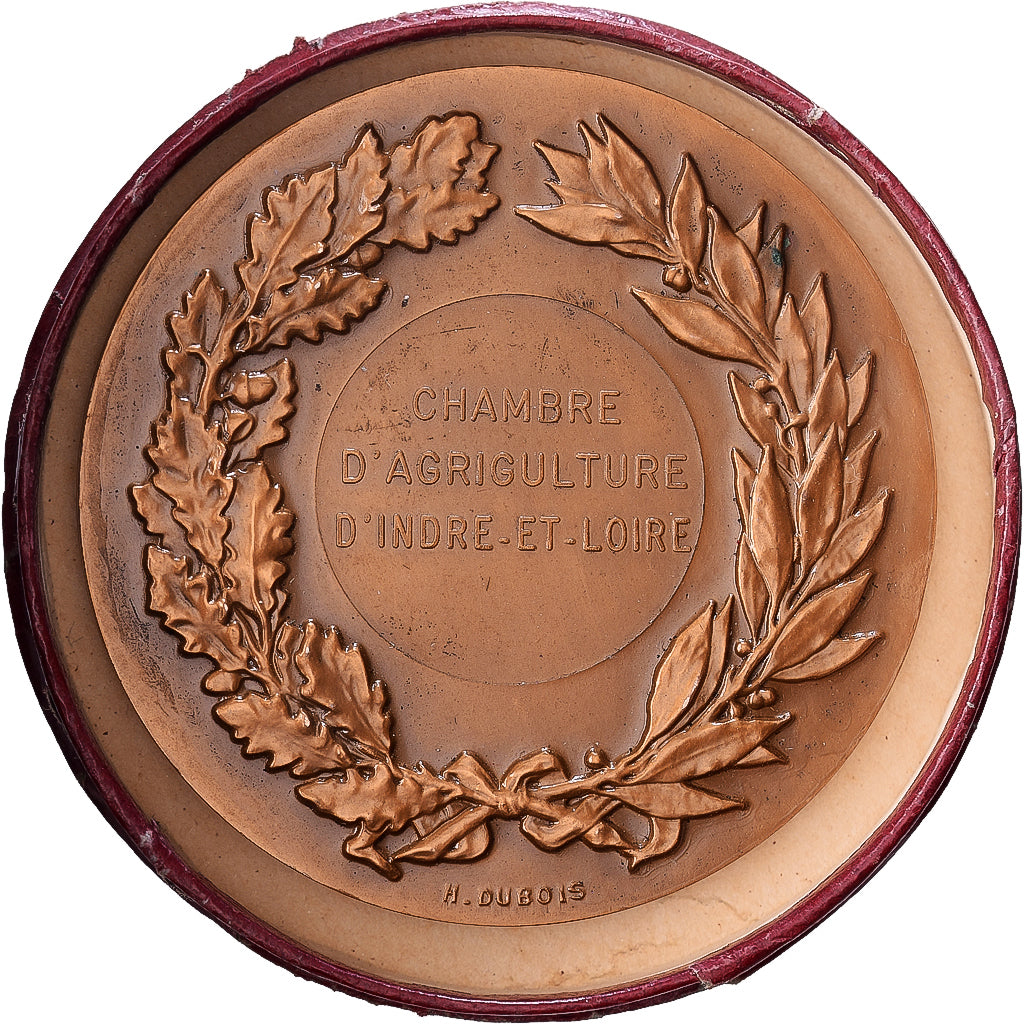 França, medalha, Olivier de Serres, Chambre d'agriculture d'Indre-et-Loire