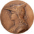 Francia, medalla, Centenaire de la Banque de France, 1900, Bronce, O.Roty, EBC