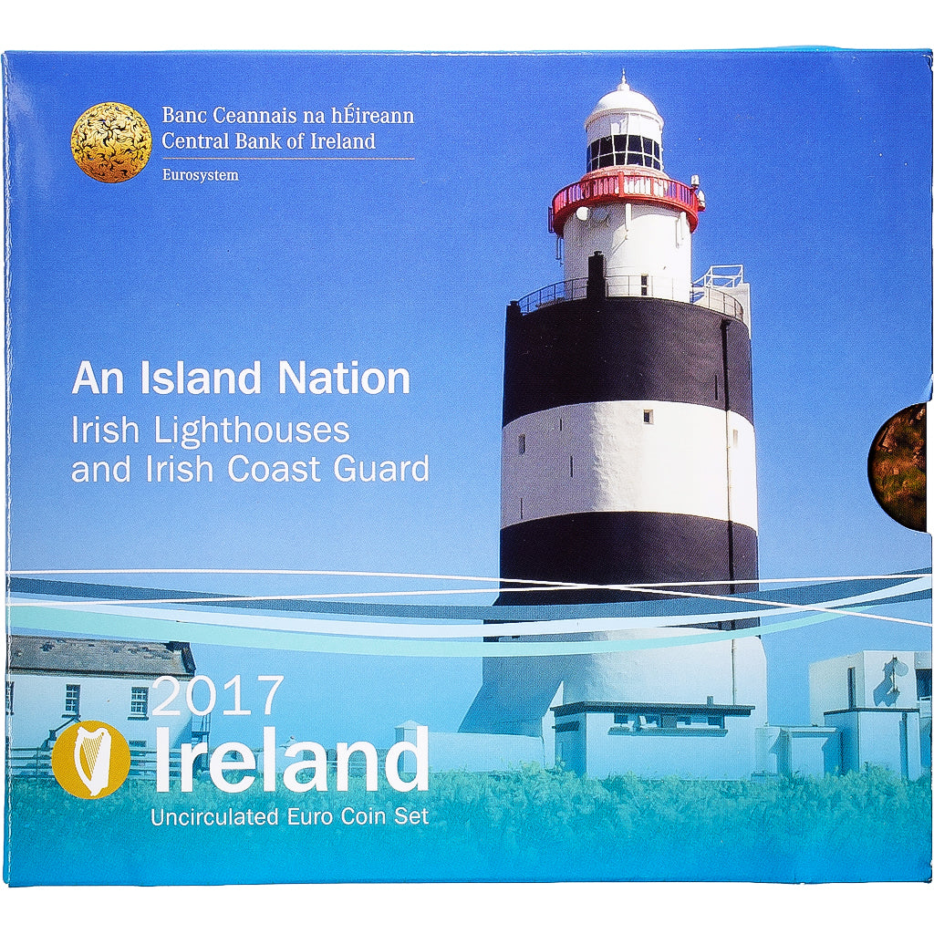 REPÚBLICA DE IRLANDA, Set 1 ct. - 2 Euro, 2017, Sandyford, Sin información