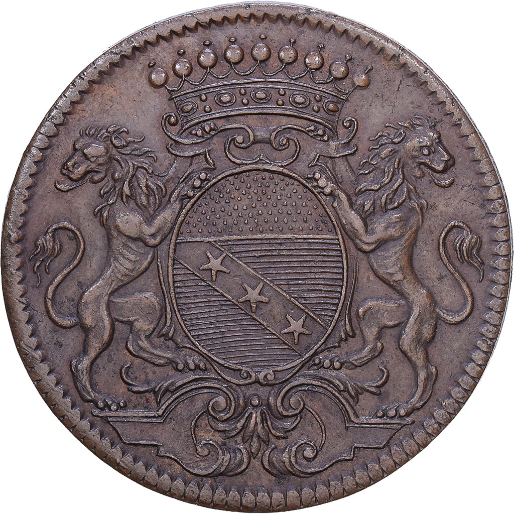 Frankreich, betaalpenning, Île-de-France, Jean-Baptiste Noyel, 1723, Kupfer, VZ
