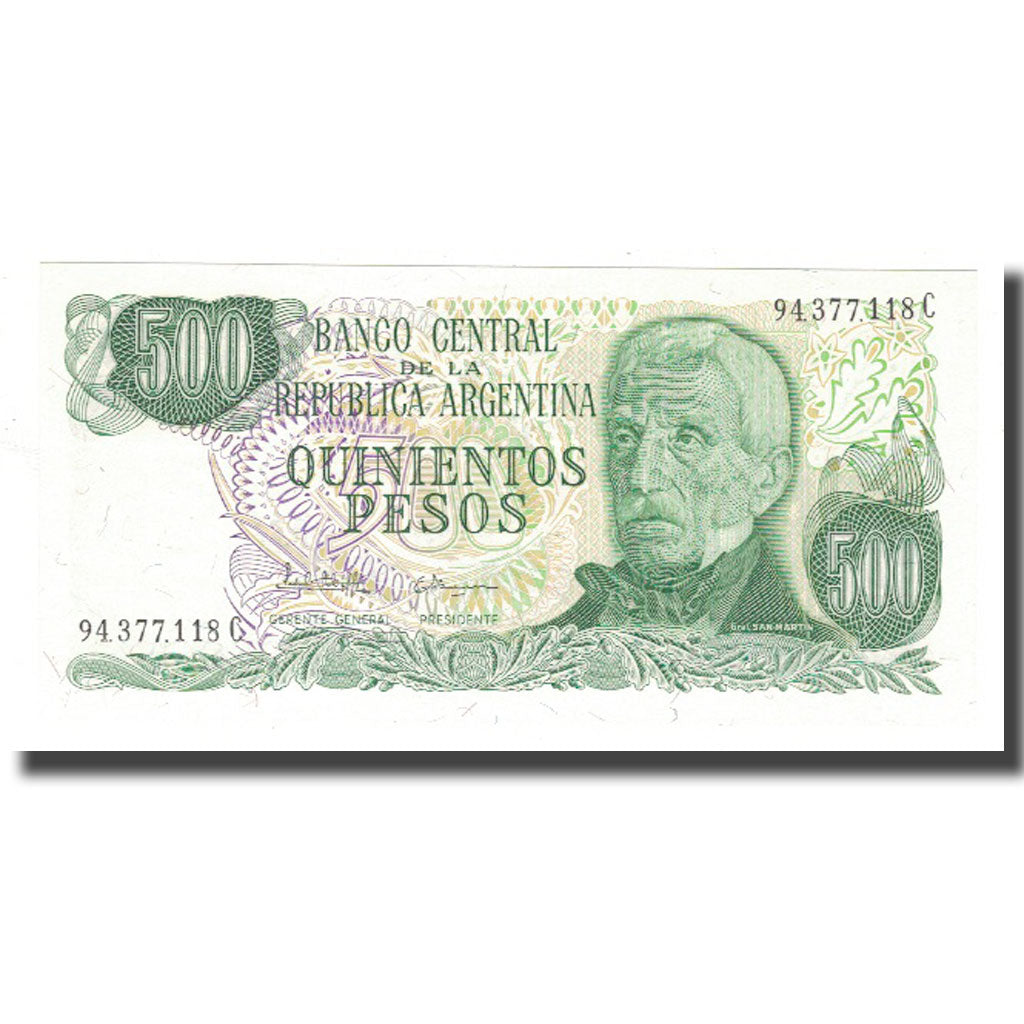 Banknote, Argentina, 500 Pesos, KM:303c, UNC(65-70)