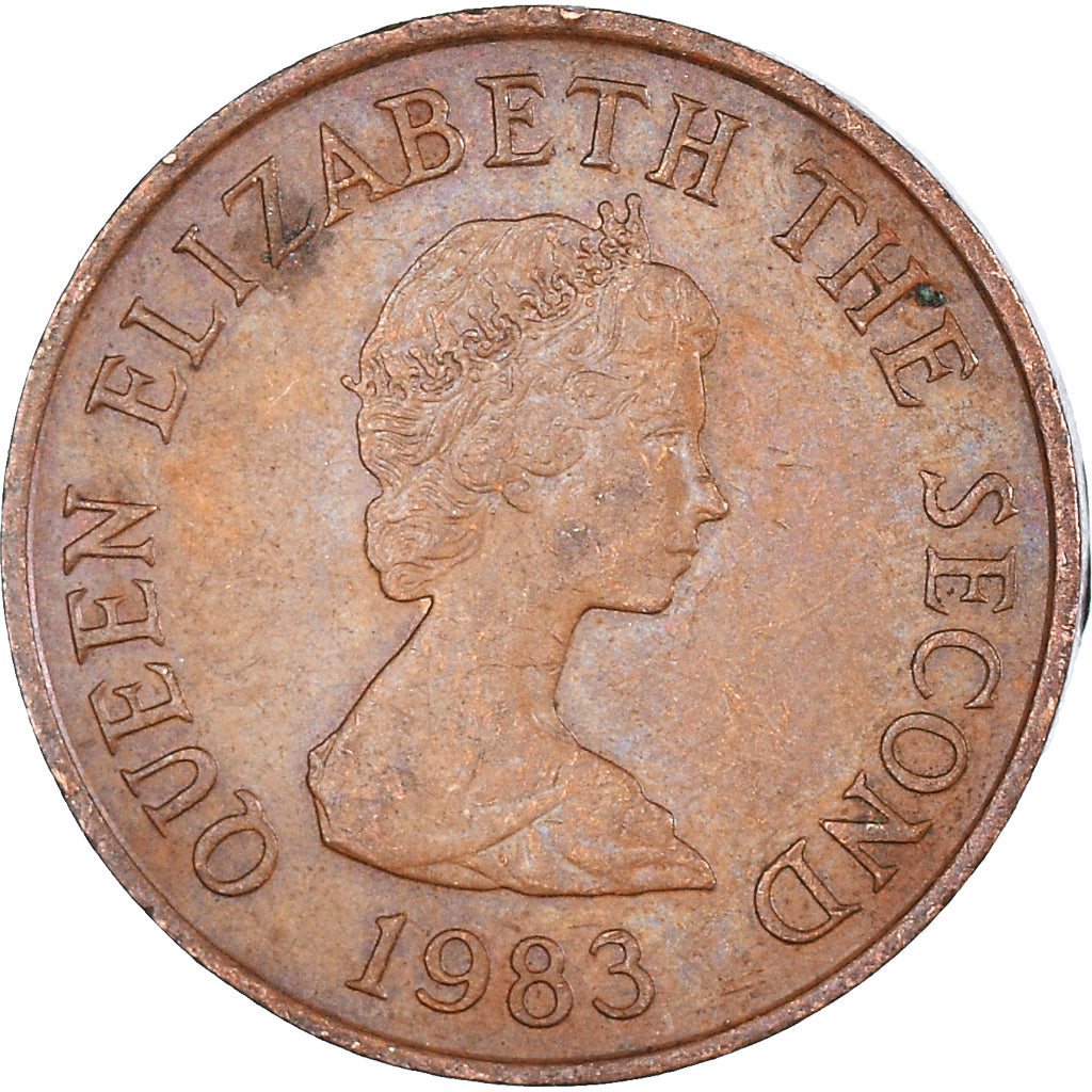 Monnaie, Jersey, Penny, 1983