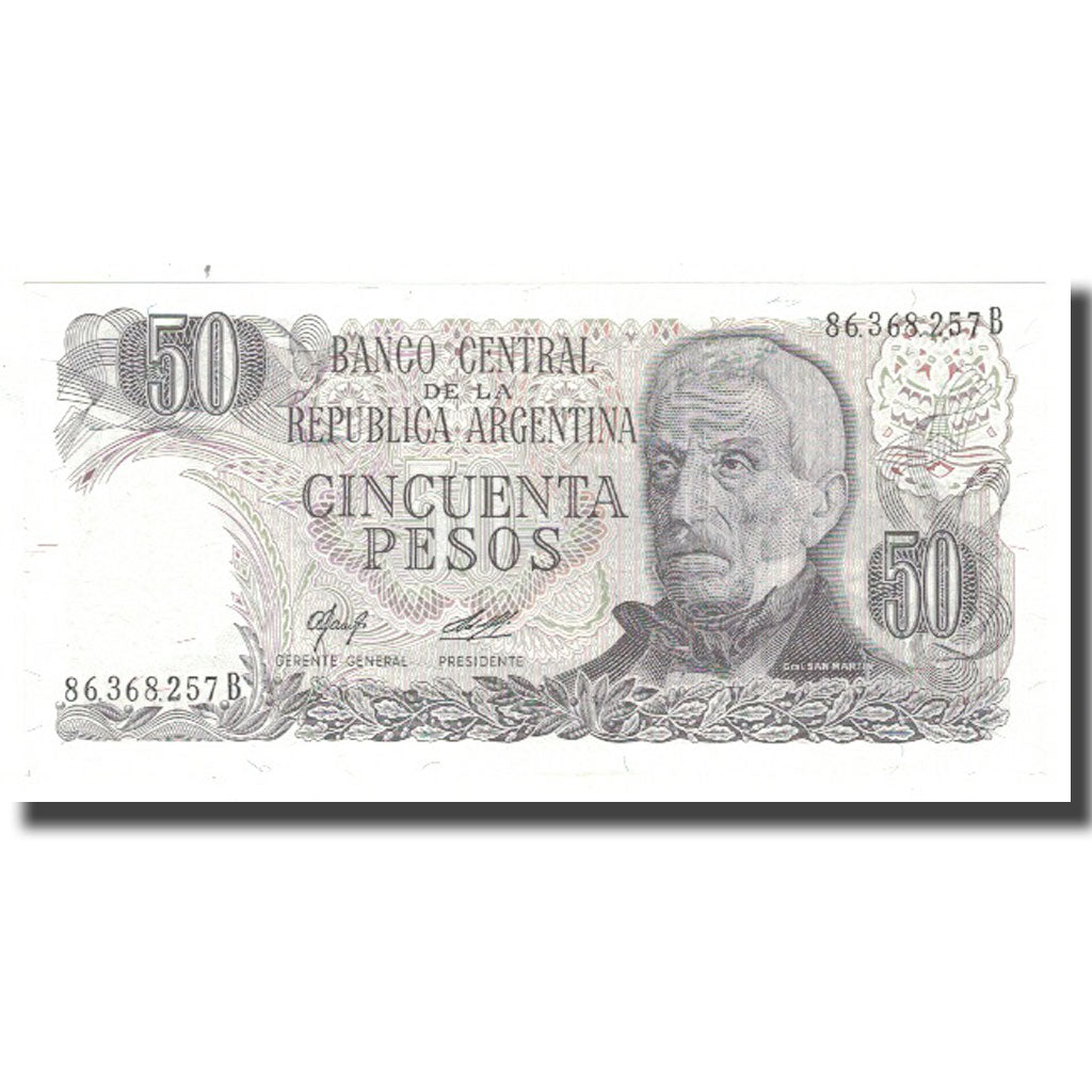 Banknote, Argentina, 50 Pesos, KM:301b, UNC(65-70)