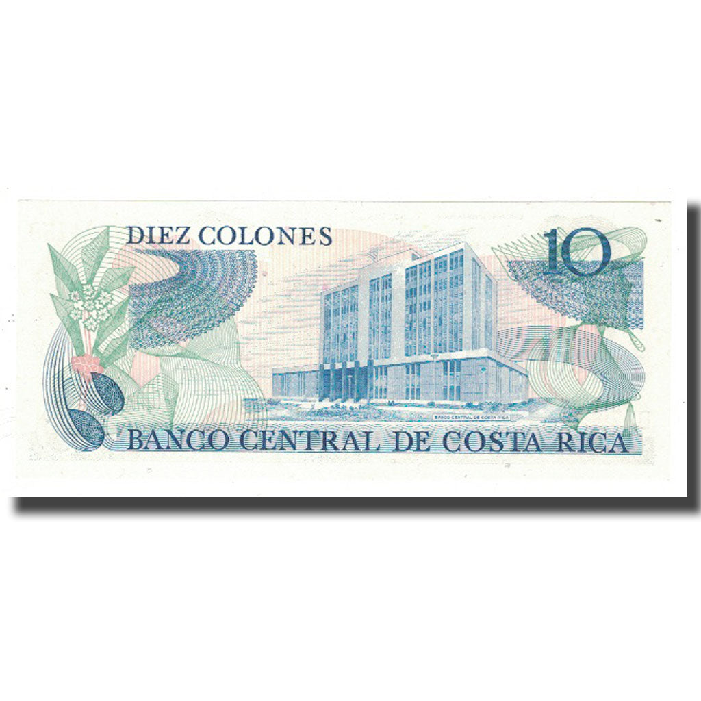 Billete, 10 Colones, 1985, Costa Rica, 1985-10-02, KM:237b, UNC