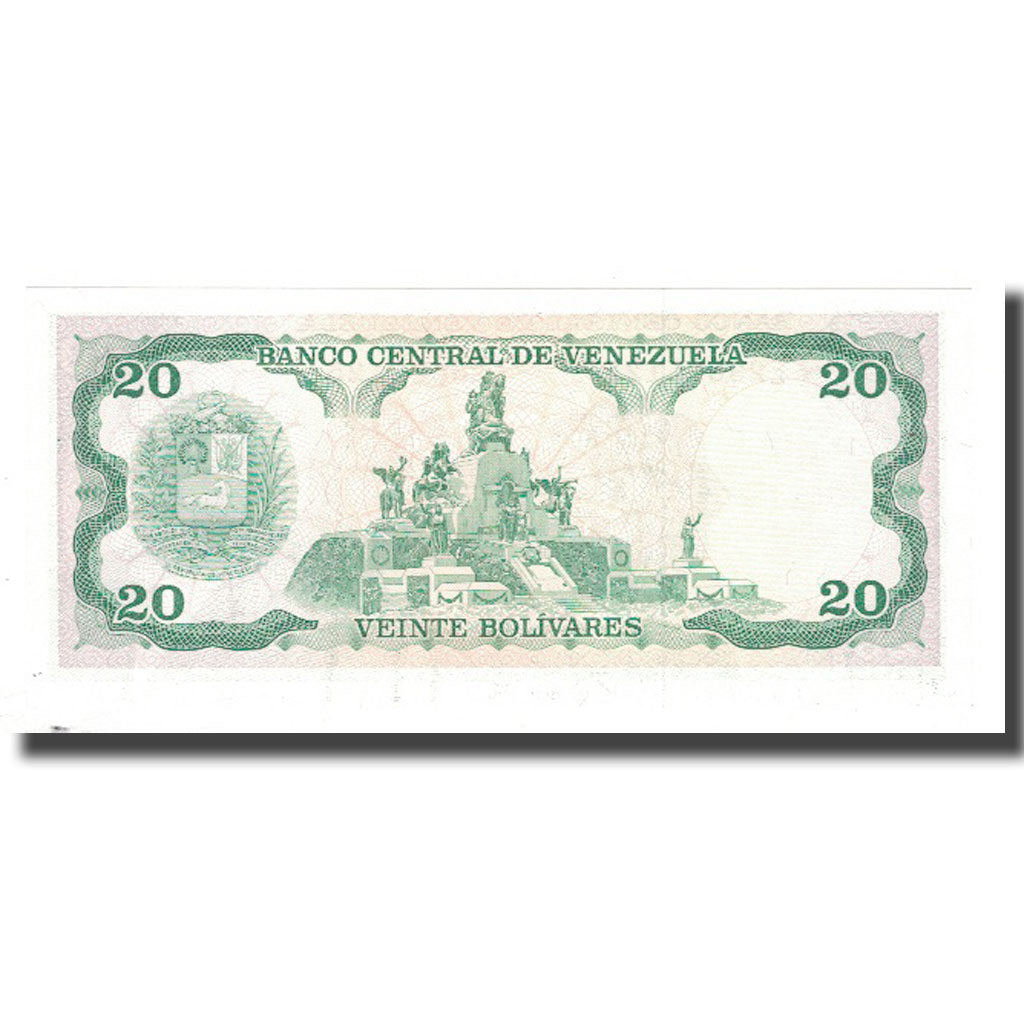Billet, Venezuela, 20 Bolivares, 1989, 1989-09-07, KM:63b, NEUF