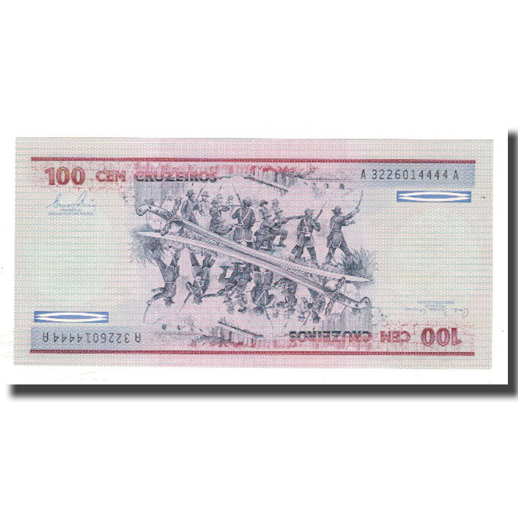 Banknote, Brazil, 100 Cruzeiros, KM:198a, UNC(65-70)