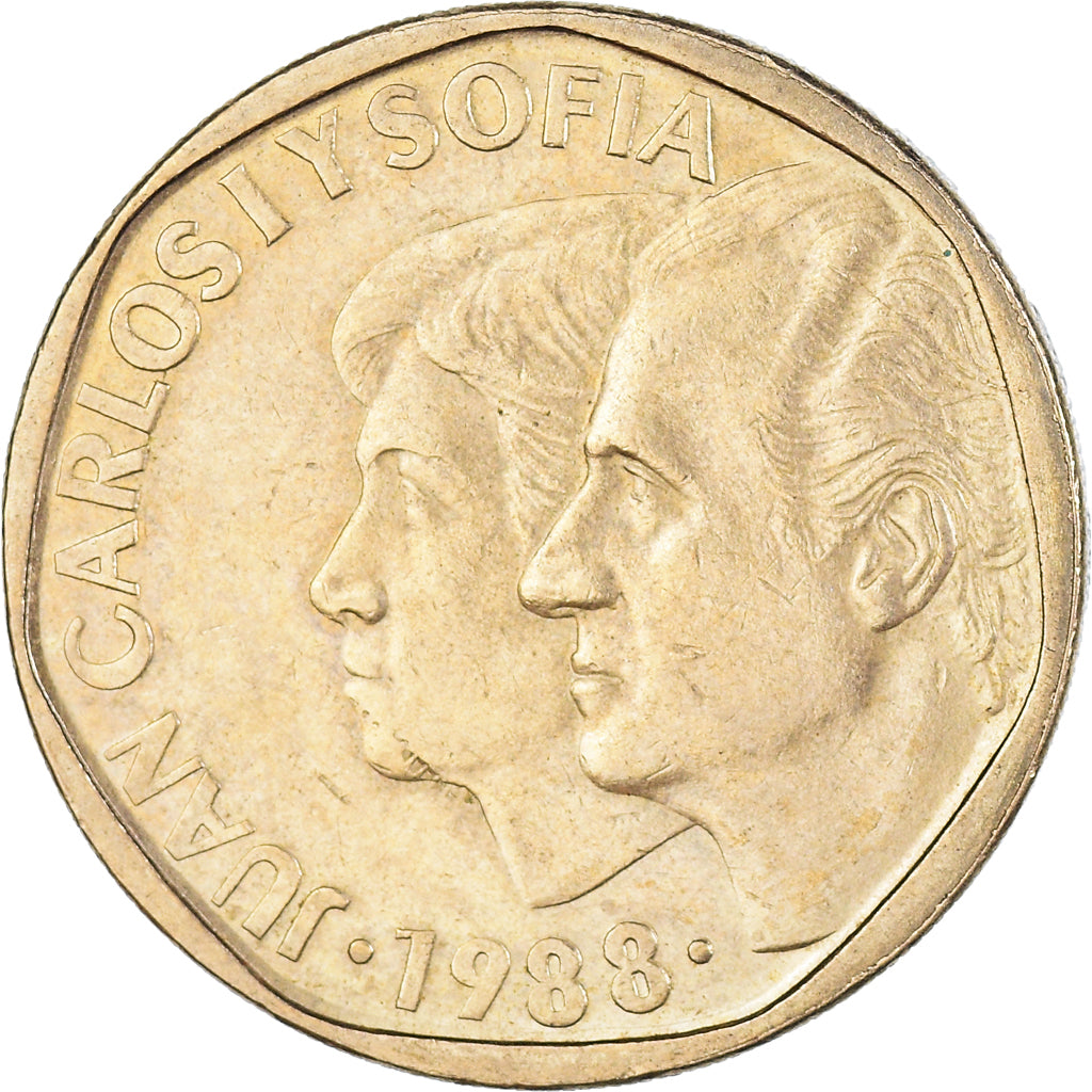 Monnaie, Espagne, 500 Pesetas, 1988