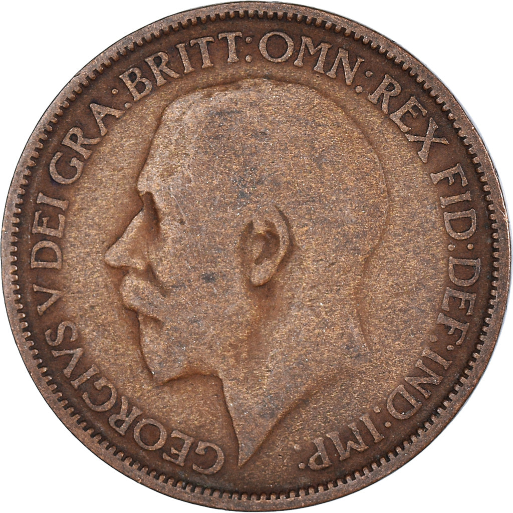 Moneda, Gran Bretaña, 1/2 Penny, 1913