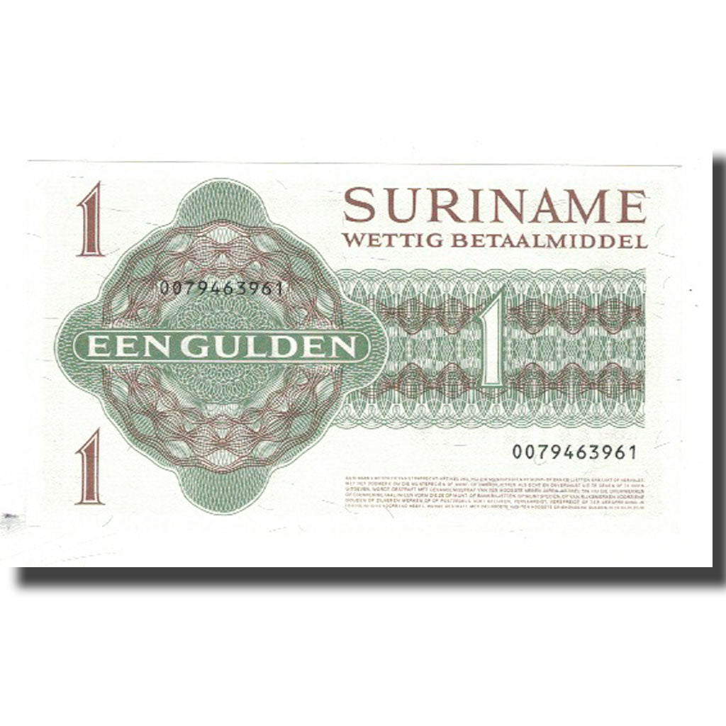 Geldschein, Surinam, 1 Gulden, 1986, 1986-10-01, KM:116i, UNZ