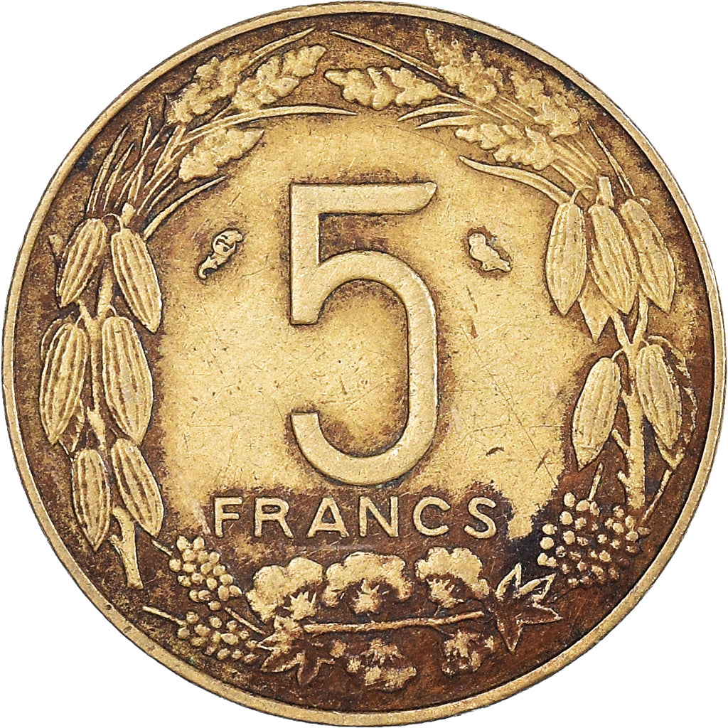 Coin, EQUATORIAL AFRICAN STATES, 5 Francs, 1970