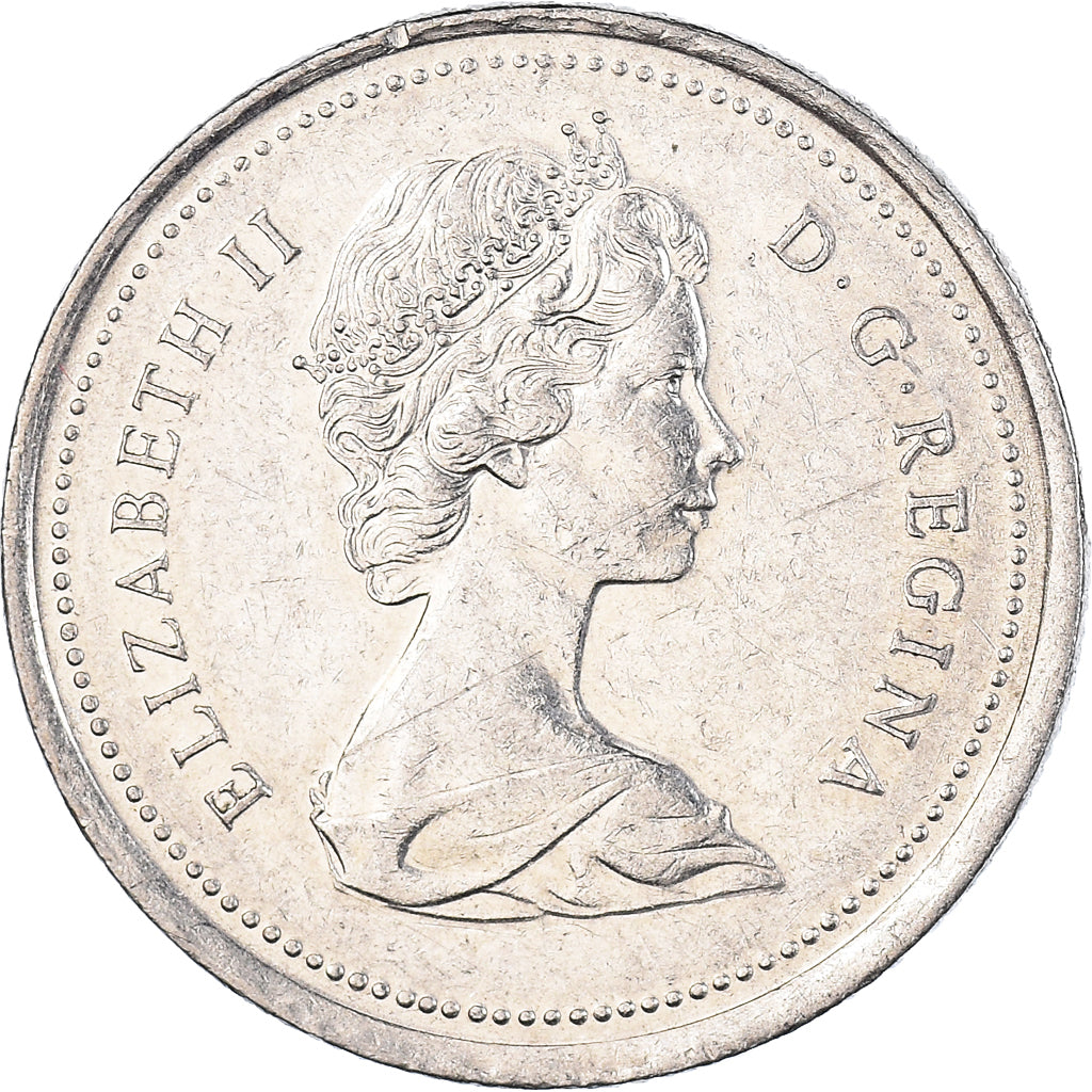 Münze, Kanada, 25 Cents, 1973