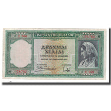 Banknote, Greece, 1000 Drachmai, 1939, 1939-01-01, KM:110a, EF(40-45)