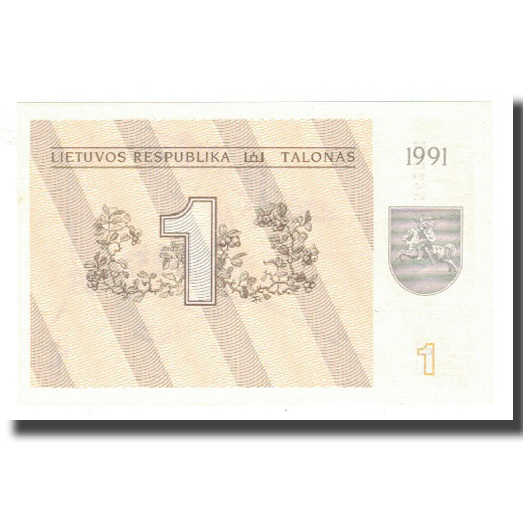Banknote, Lithuania, 1 (Talonas), 1991, KM:32a, UNC(65-70)