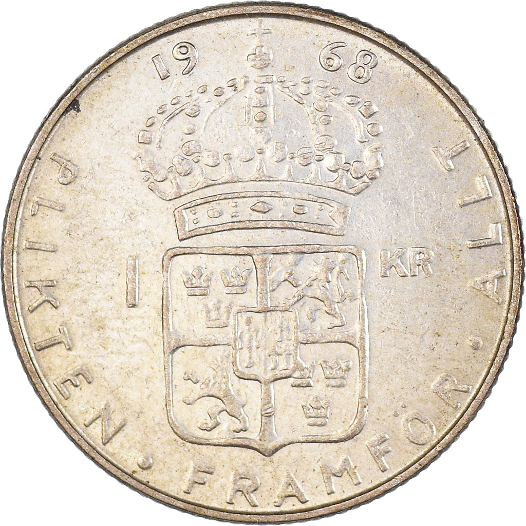 Coin, Sweden, Krona, 1968