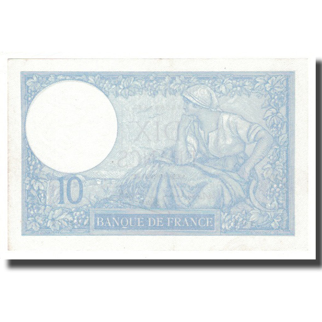 Francia, 10 Francs, Minerve, 1940, 1940-10-24, EBC+, Fayette:7.18, KM:84