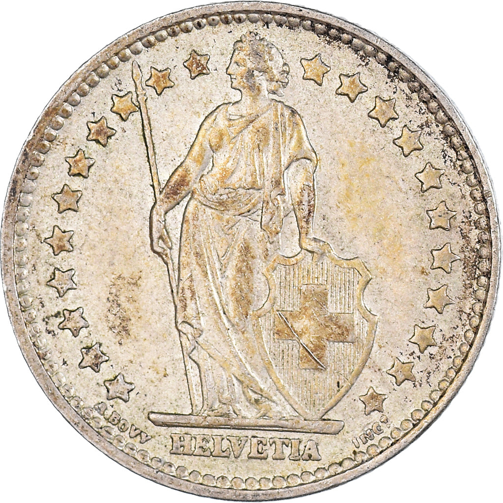 Moeda, Suíça, Franc, 1957