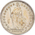 Moeda, Suíça, Franc, 1957