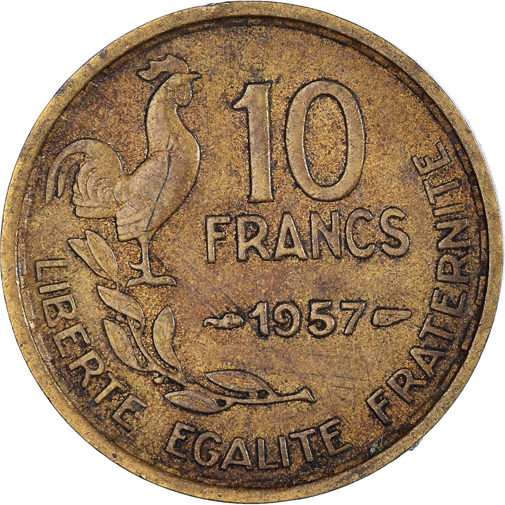 Monnaie, France, 10 Francs, 1957