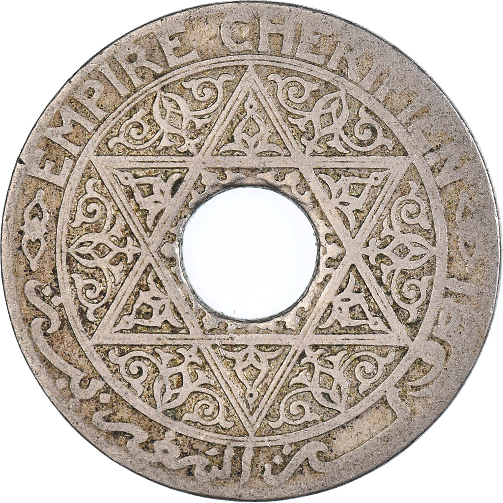 Moneda, Marruecos, 25 Centimes, 1921