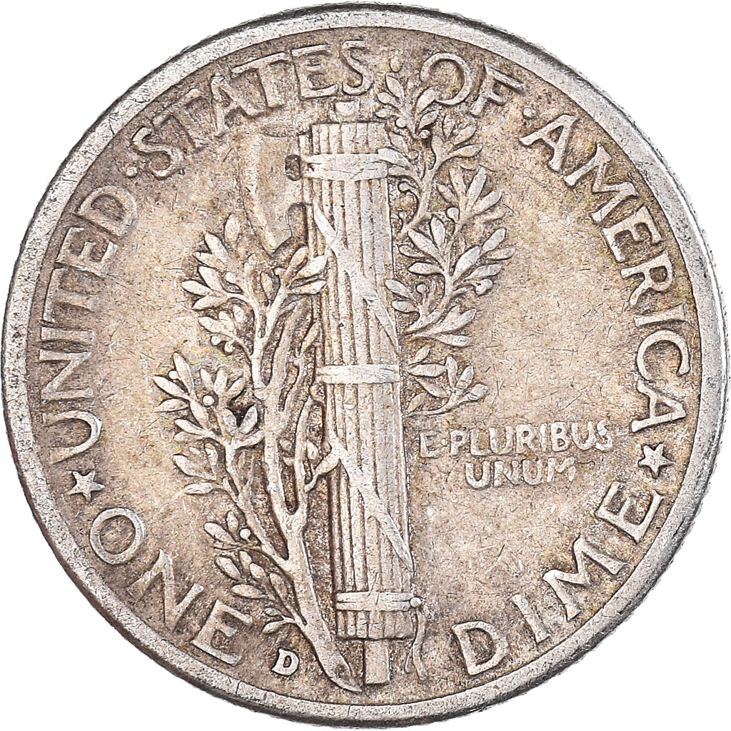 Moneta, USA, Dime, 1941