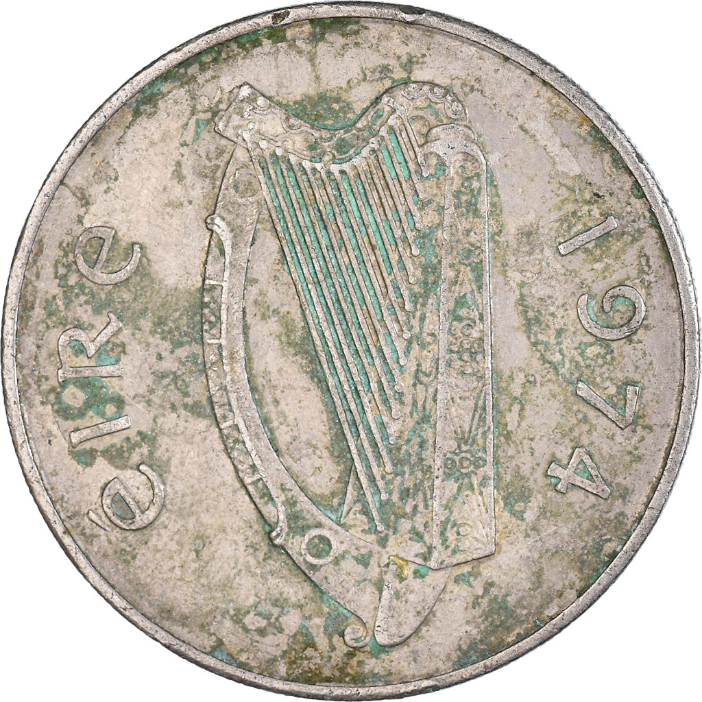 Moneta, REPUBBLICA D’IRLANDA, 10 Pence, 1974