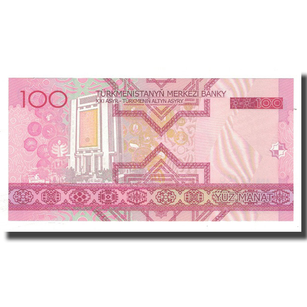 Banconote, Turkmenistan, 100 Manat, KM:18, FDS