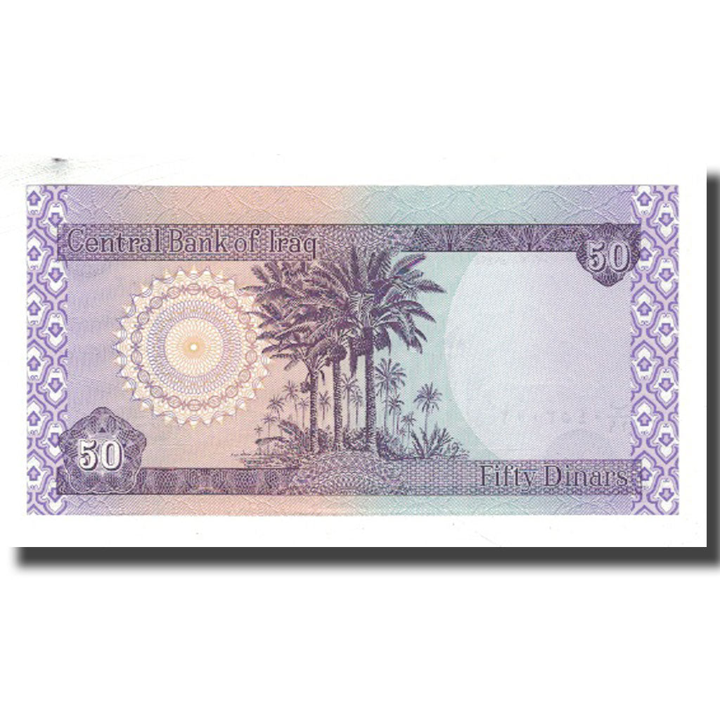 Banconote, Iraq, 50 Dinars, KM:90, FDS