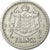 Coin, Monaco, Louis II, 2 Francs, 1943, EF(40-45), Aluminum, KM:121