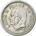 Coin, Monaco, Louis II, 2 Francs, 1943, EF(40-45), Aluminum, KM:121