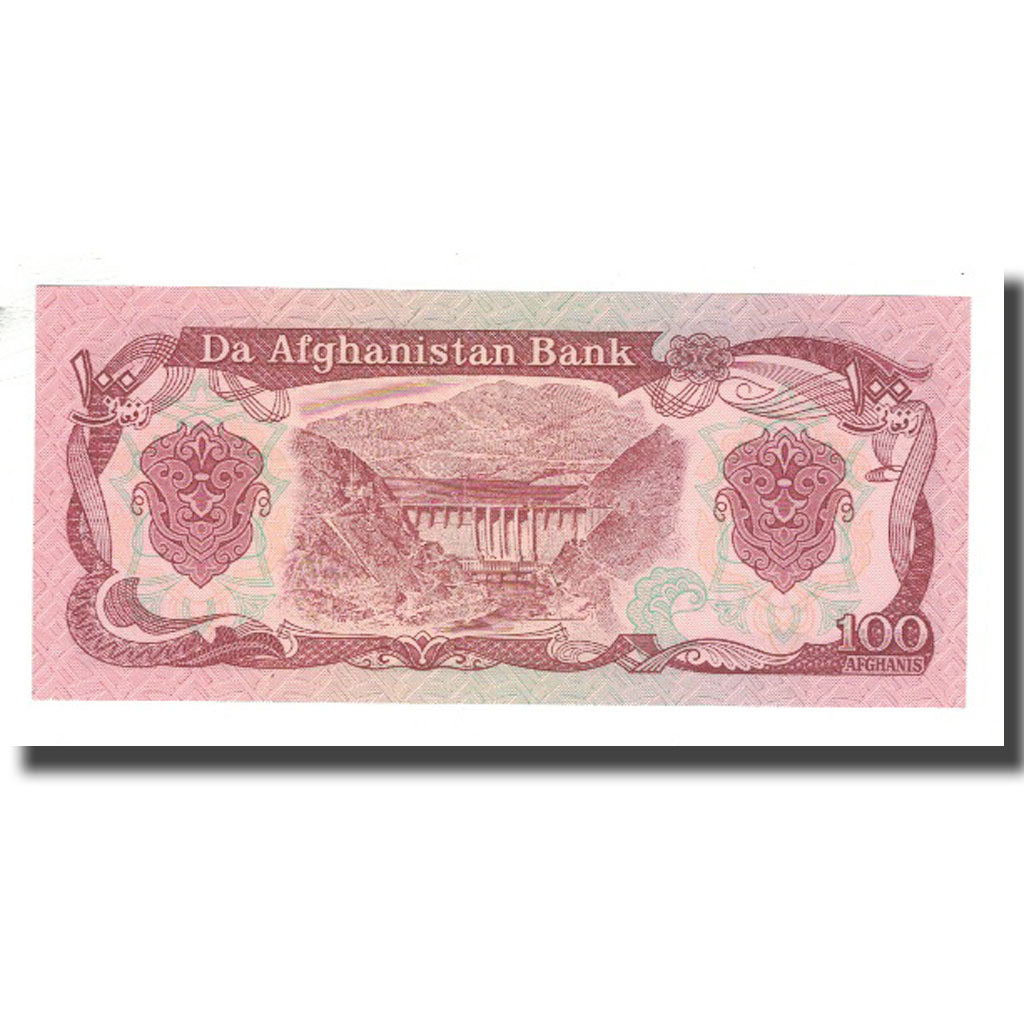 Banknote, Afghanistan, 100 Afghanis, KM:58c, UNC(65-70)