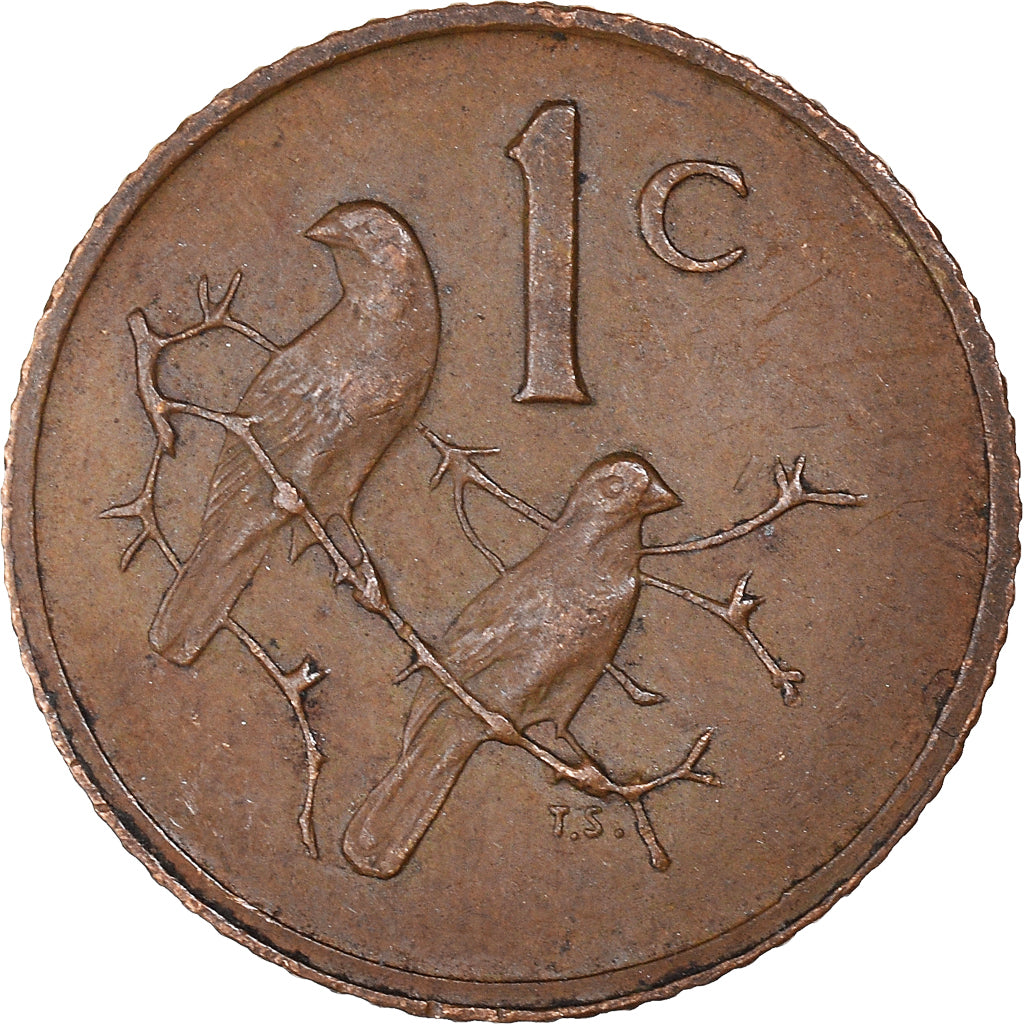 Moeda, África do Sul, Cent, 1978