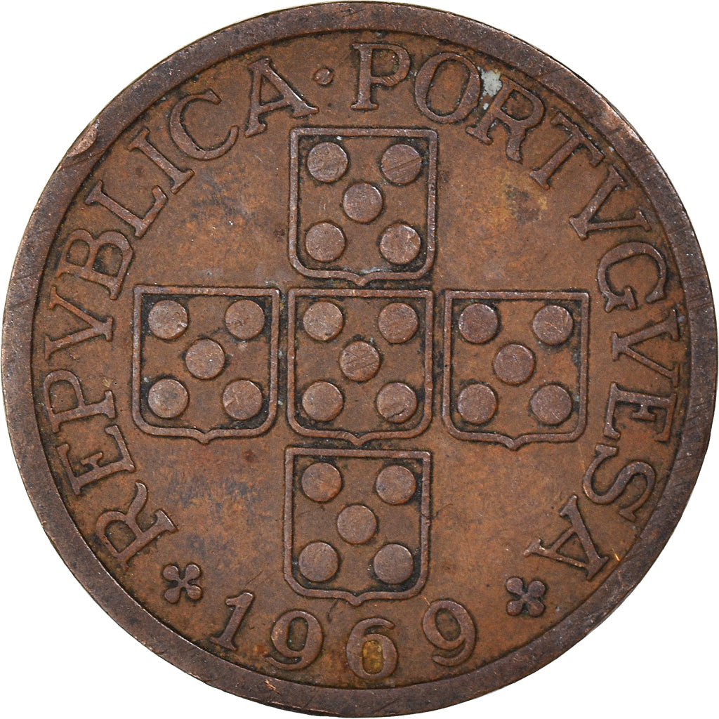 Monnaie, Portugal, 50 Centavos, 1969