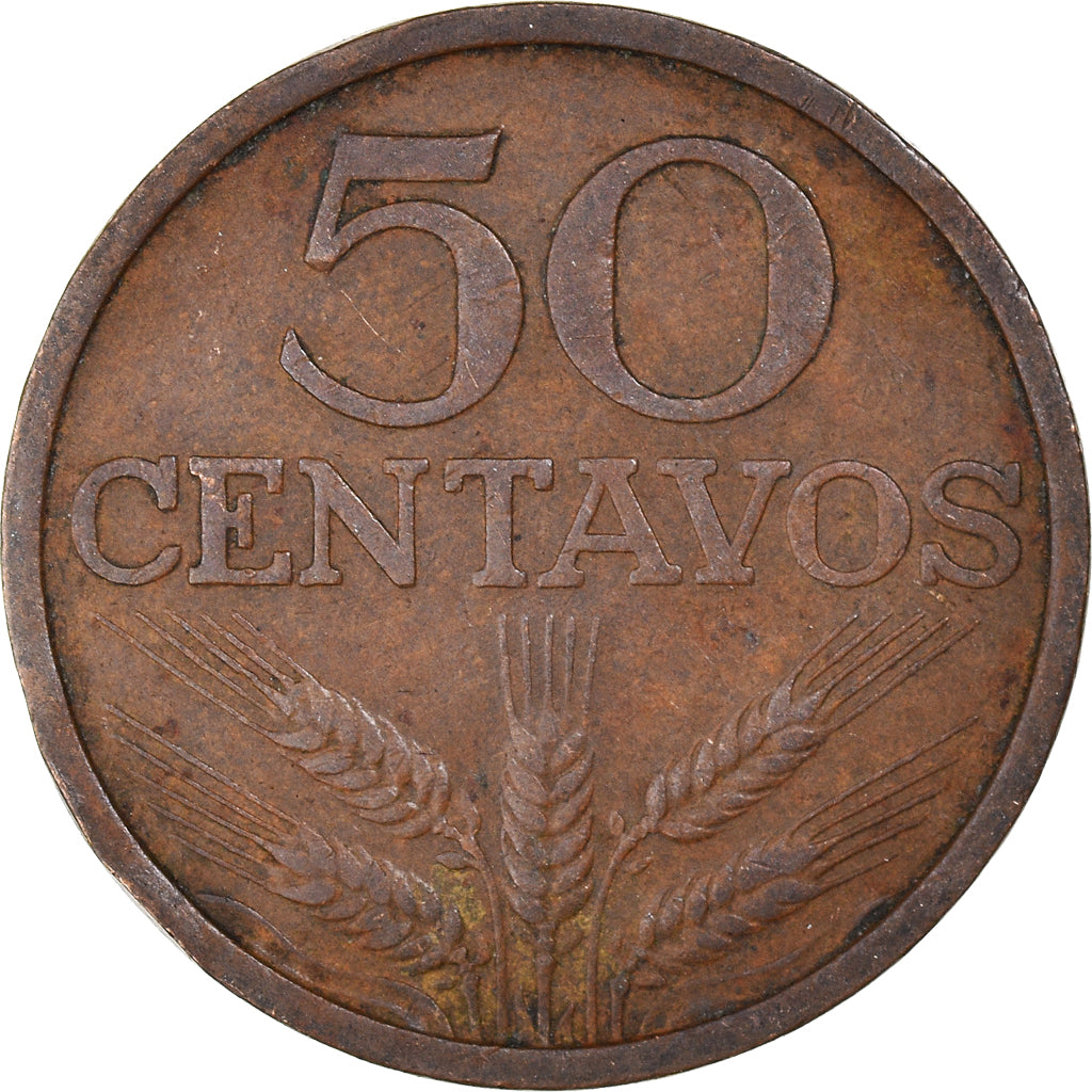 Monnaie, Portugal, 50 Centavos, 1969