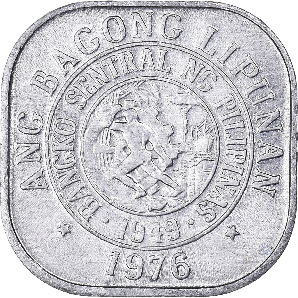 Münze, Philippinen, Sentimo, 1976