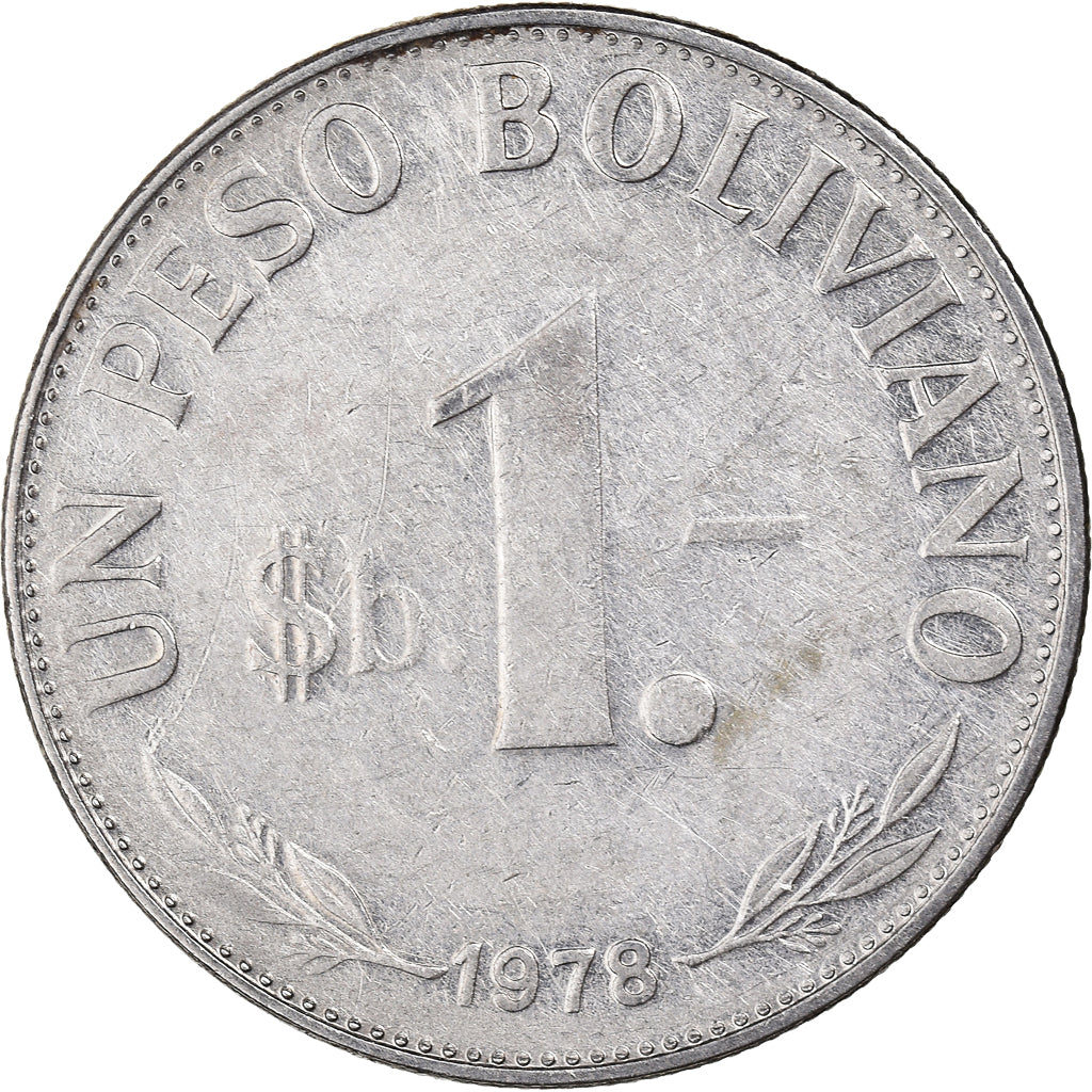 Monnaie, Bolivie, Peso Boliviano, 1978