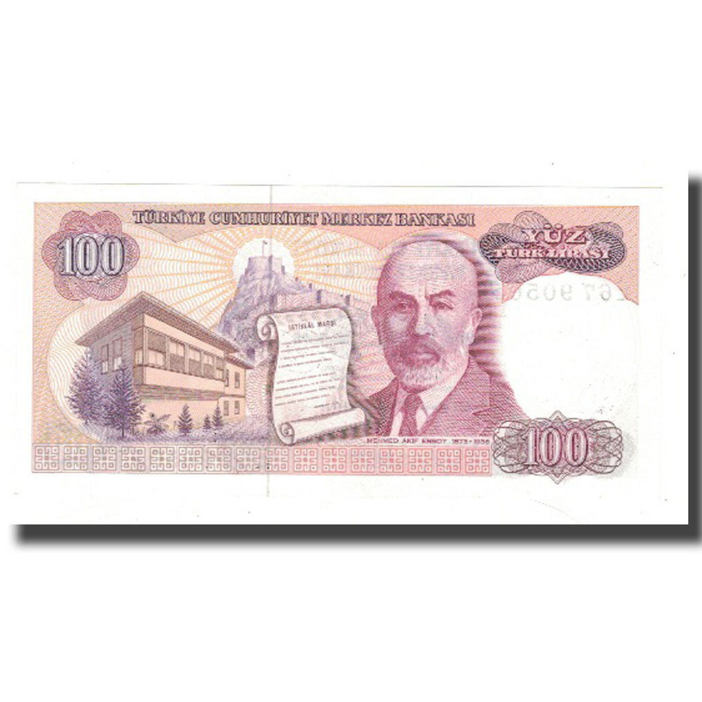 Banknote, Turkey, 100 Lira, 1970, 1970-01-14, KM:194a, UNC(64)