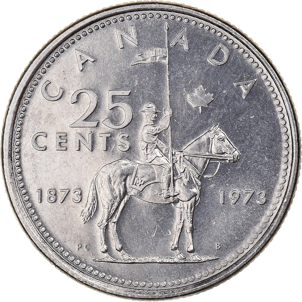 Moneta, Canada, 25 Cents, 1973