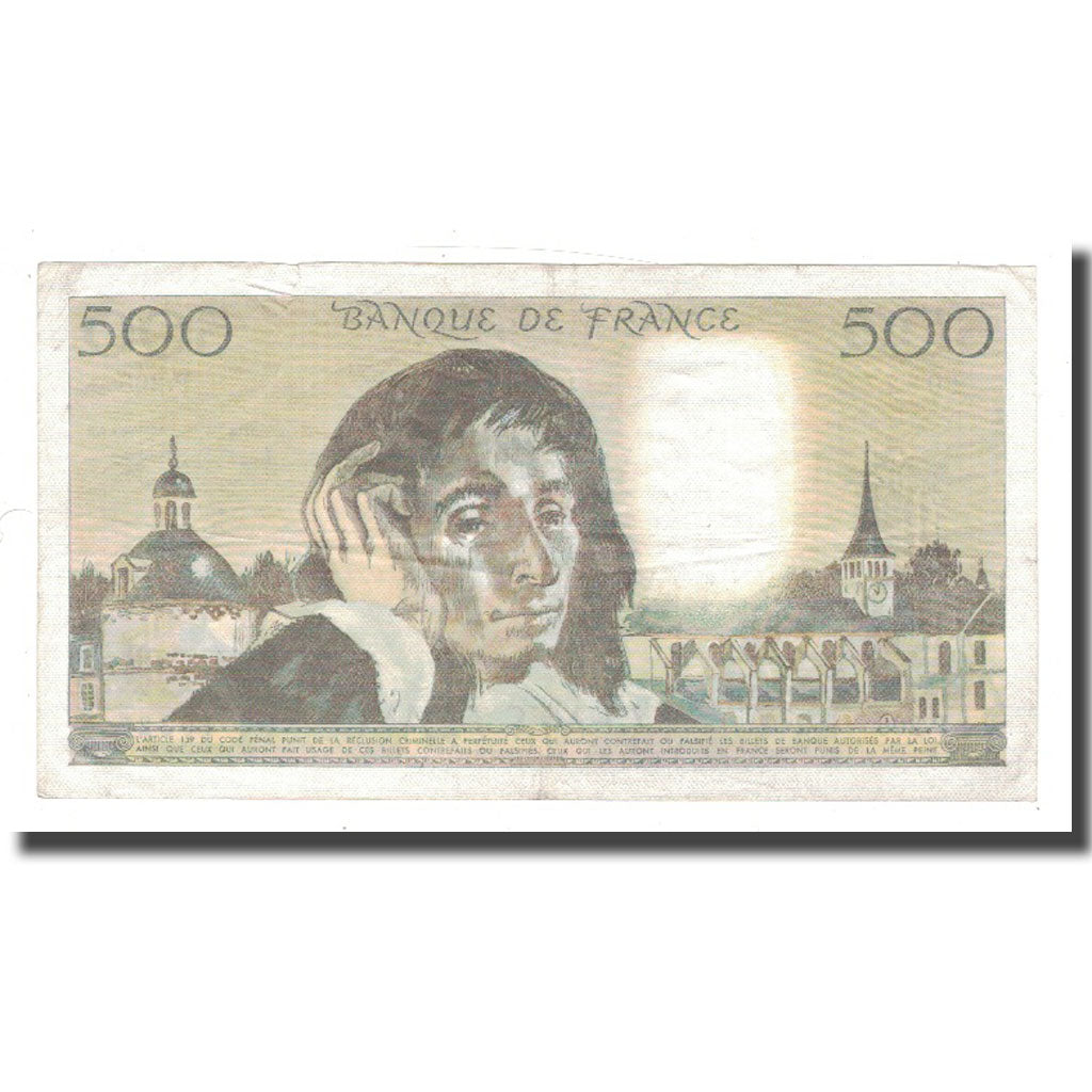 Francia, 500 Francs, 1984, 1984-07-05, BB, Fayette:71.31, KM:156e