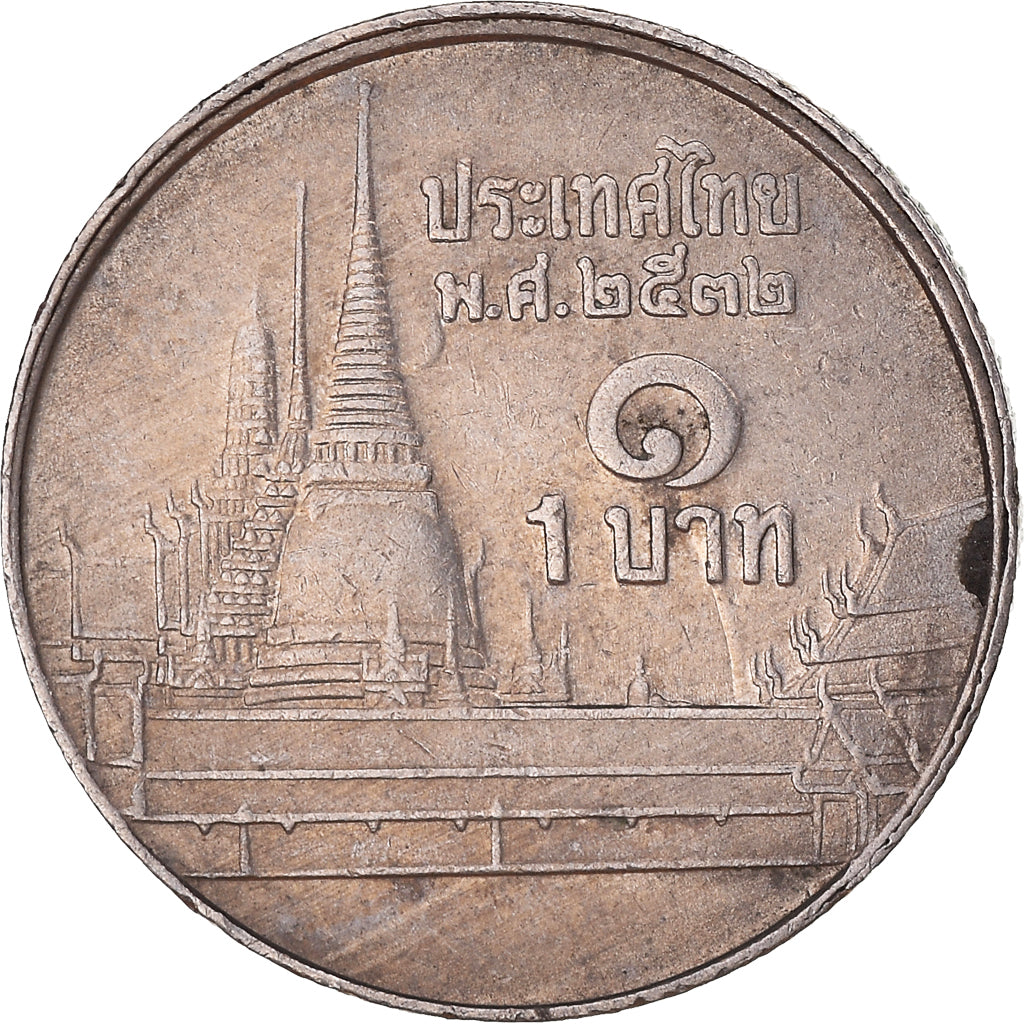 Moneta, Thailandia, Baht, 1989