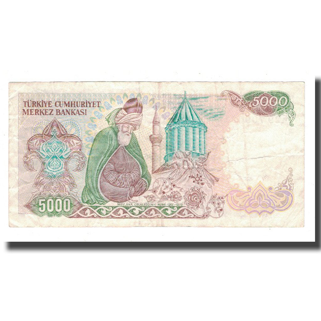 Banknote, Turkey, 5000 Lira, 1970, 1970-01-14, KM:197, VF(30-35)