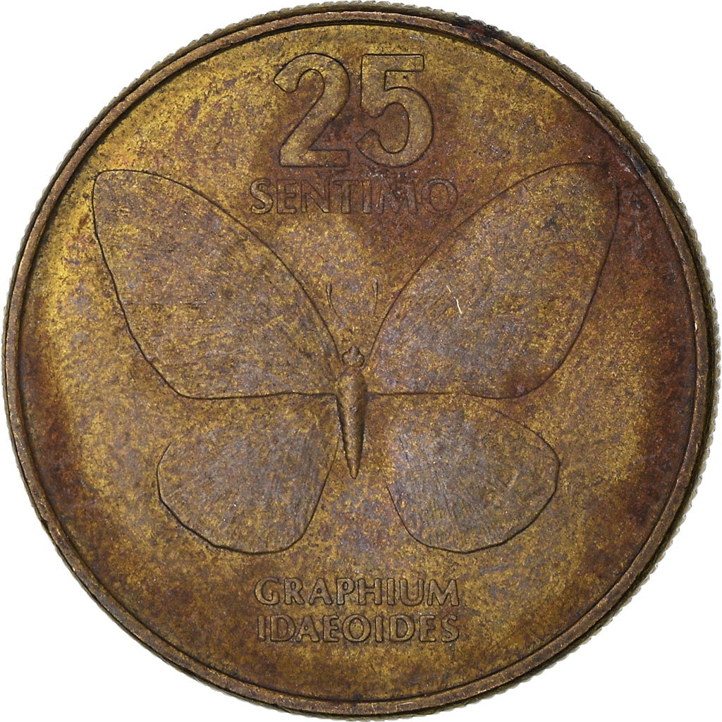 Münze, Philippinen, 25 Sentimos, 1988