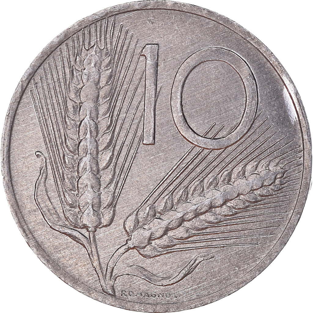 Monnaie, Italie, 10 Lire, 1986