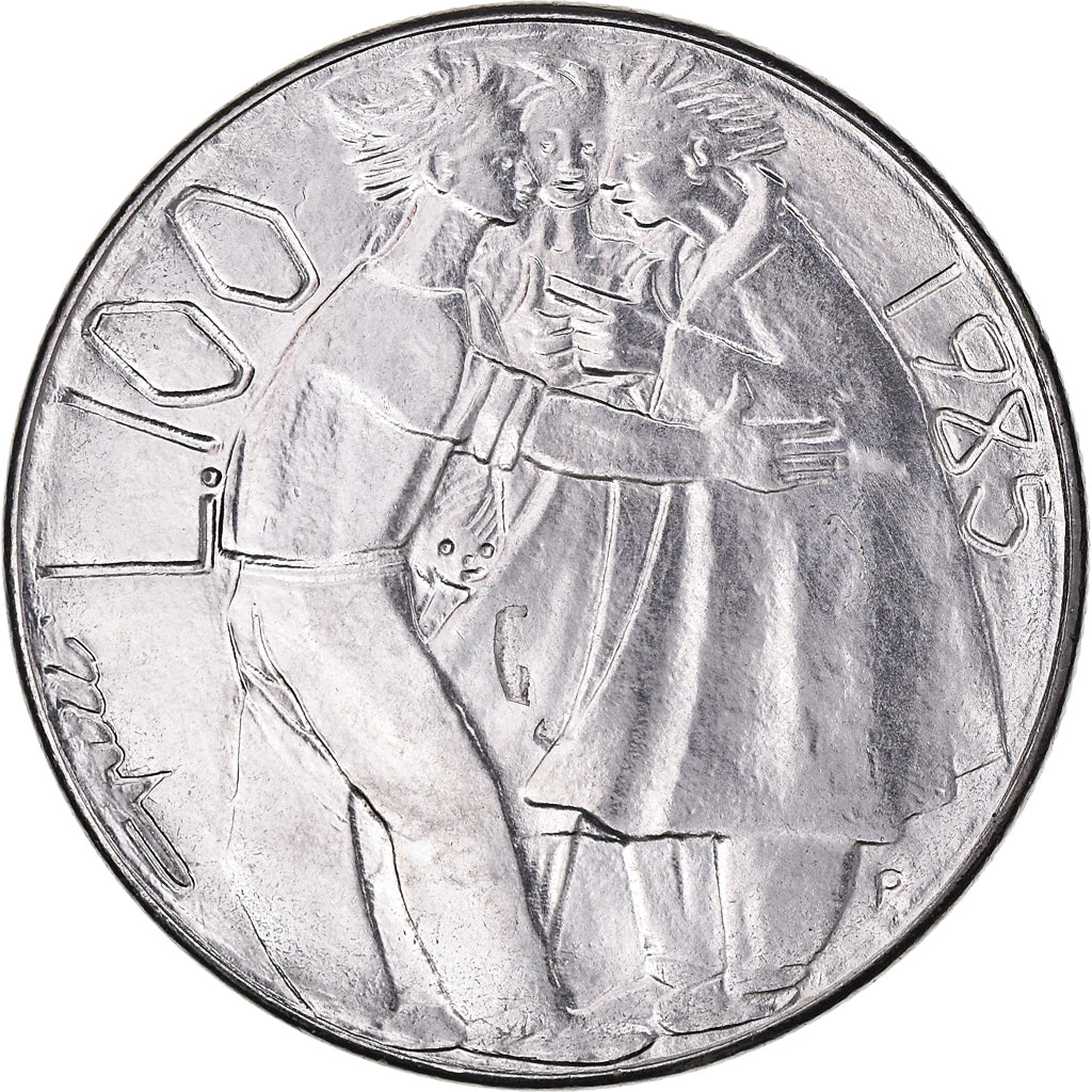 Münze, San Marino, 100 Lire, 1985