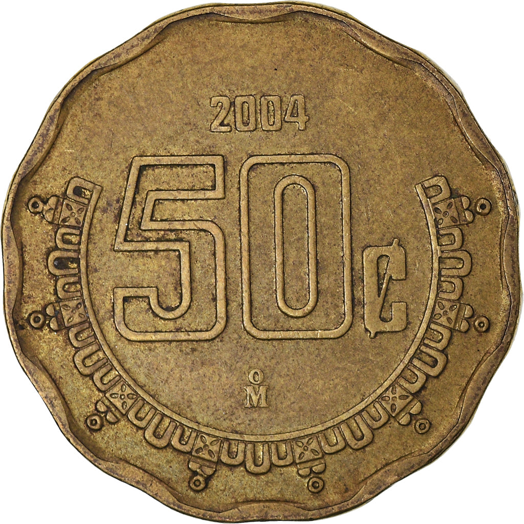 Moneta, Mexico, 50 Centavos, 2004
