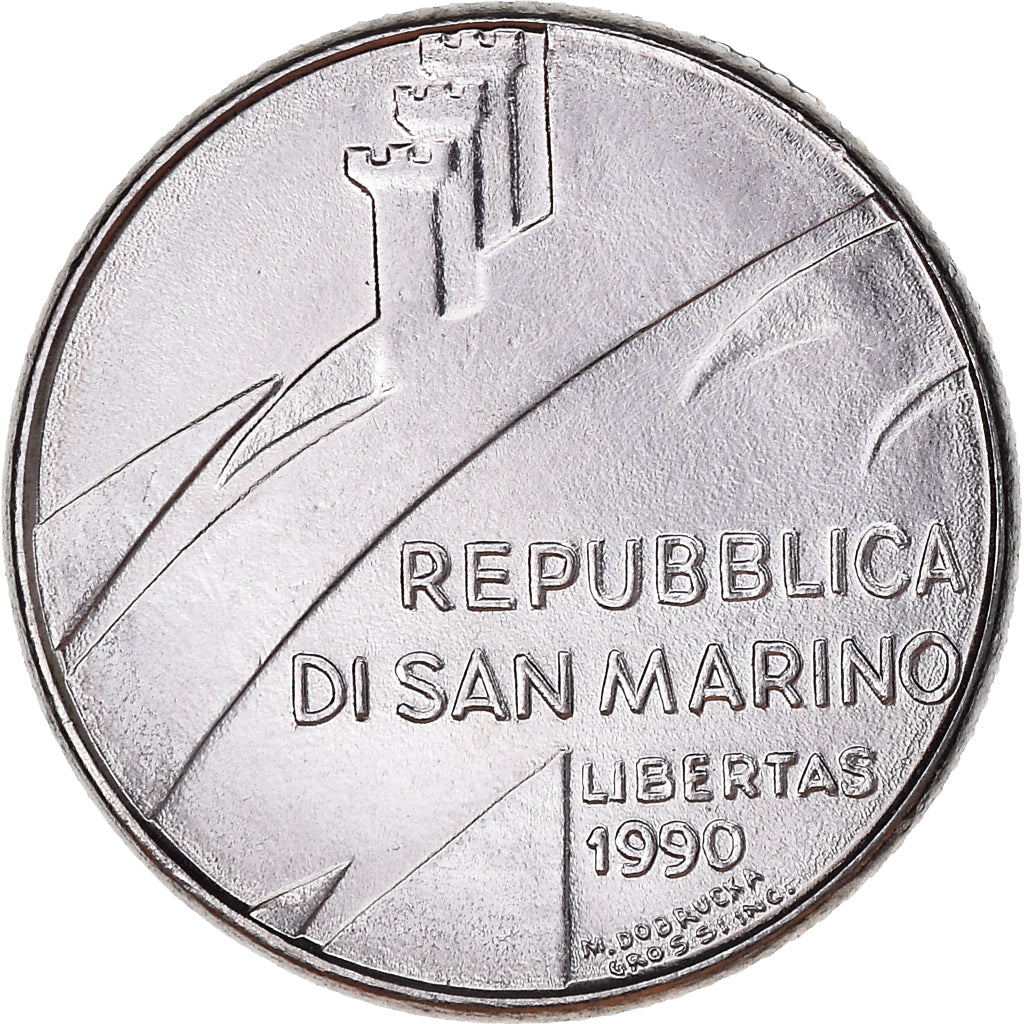 Moneta, San Marino, 100 Lire, 1990