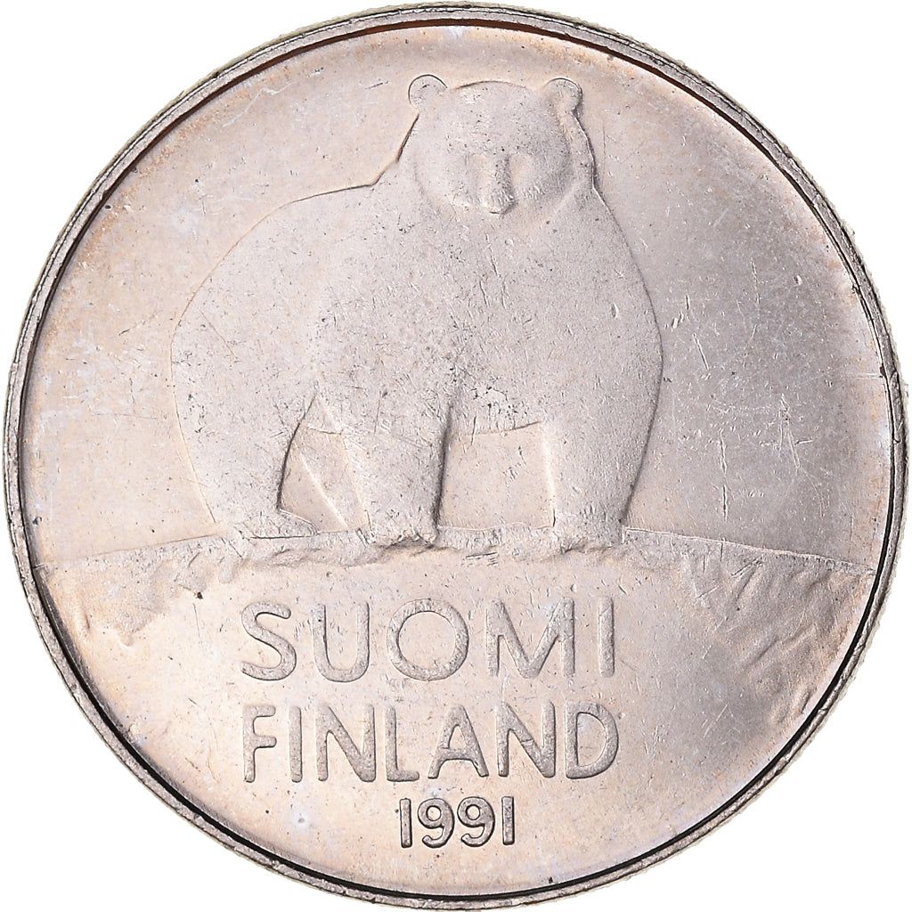 Munten, Finland, 50 Penniä, 1991