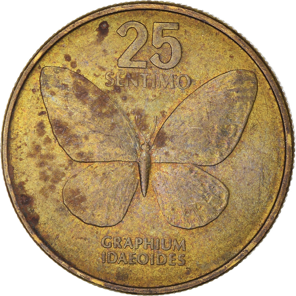 Munten, Fillipijnen, 25 Sentimos, 1987